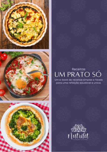 E-book Um prato só - Leticia CAPA